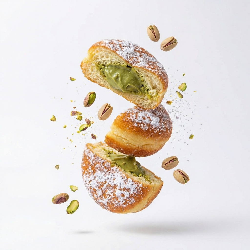 Pistachio Donut / دونت البيستاشو